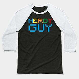 Nerdy Guy Baseball T-Shirt